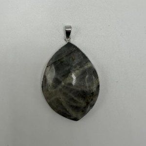 Labradorite Pendant Crystal Necklace